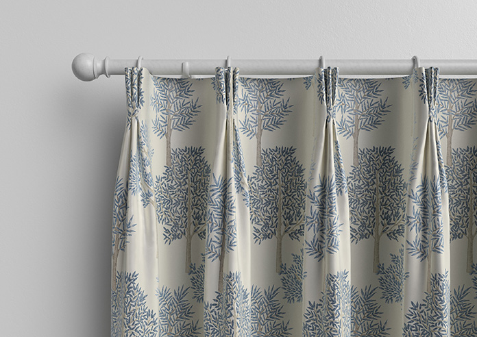 Coppice Faux Silk, Jean - Made to Measure Curtain - Image 11